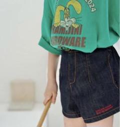 ramijini ショートパンツ　デニム　韓国子供服　韓国　韓国正規ブランド