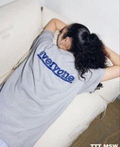 everyone × TTTMSW LOGO Mサイズ everyone × TTTMSW LOGO Mサイズ - メルカリ