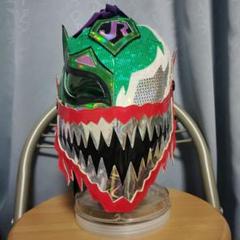 スポーツ選手 CMLL/VOLADOR JR.Half Venom Semi-Pro Mask CMLL/VOLADOR JR.Half Venom Semi-Pro Mask 格闘技・プロレス