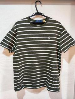 POLO RALPH LAUREN 　ストライプ　スウェット系Tシャツ Lのサムネイル