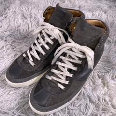 JIMMY CHOO【43】ハイカットスニーカー　イタリア製 JIMMY CHOO【43】ハイカットスニーカー イタリア製 - メルカリ