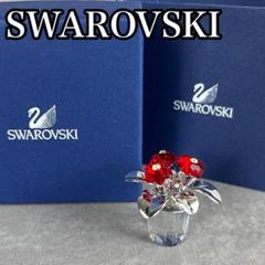 正規品美品SWAROVSKI スワロフスキー クリスタル置物 プリムラレッド m76295608577_1.jpg?1746424059