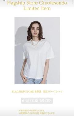 新品　ALEXIA STAM♡アリシアスタン SALTY FADE Tシャツ 限定色ALEXIA STAM SALTY FADE Tシャツ モカ色 - メルカリ