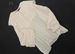 【美品】ビックカラー長袖シャツ