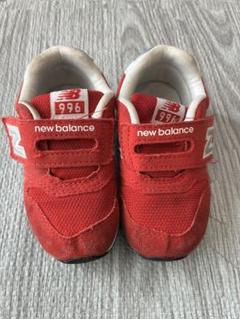 new balance 996 ベビー キッズシューズ レッド
