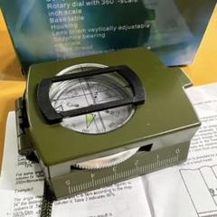 米軍実物　放出品　レンザティックコンパス　未使用新品　デッドストック品 米軍 レンザティックコンパス 米軍放出品 方位磁石 ミリタリー