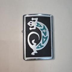 ZIPPO/ジッポー トライバル 蜥蜴/トカゲ 両面加工 2006年製 /LPL