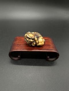 と*ん様 根付　江戸時代セット6個 根付ギャラリー 江戸時代（岡友派）編