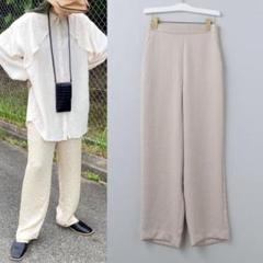 ＜6(ROKU)＞ SATIN ZIP PANTS サテンジップパンツのサムネイル