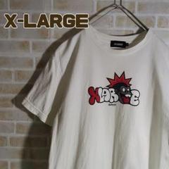 エクストララージ 　X-LARGE　 Tシャツ 　白　ロゴ