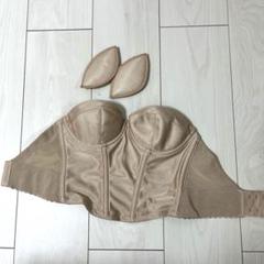 bridalbloom ショートビスチェ D65 ロイヤルベージュ ショートビスチェ ロイヤルベージュD65 ブライダルブルーム