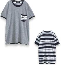【CABANE de ZUCCa】カバンドズッカ 配色コンビ リンガーTシャツ