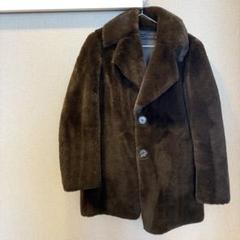 ZARA　ノーカラー　ファー付き　ニットコート　黒　新品 ZW COLLECTION フェイクファー ジャケット - エクリュ | ZARA