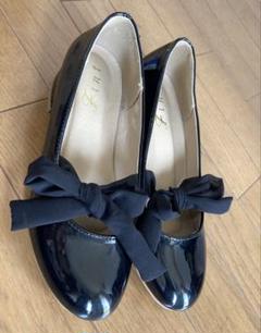 fint フィント　シフォンリボン　エナメルパンプスのサムネイル