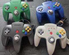 ニンテンドー64コントローラー 4個 ジャンク