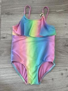 H&M 女の子用ワンピース水着 98/104 レインボー