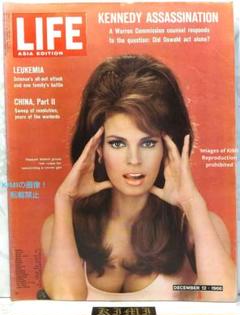 希少 ライフ マガジン雑誌 12 1966 ASIA ラクエル ウェルチ