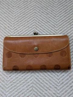 Kanmi. ブラウン 長財布⭐︎新品未使用⭐︎週末限定値下げ！ Kanmi 長財布 レディース ラウンドファスナー 本革 キャンディ