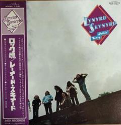 レア！ポスター 歌詞カード 帯付 完品 レーナード・スキナード ロック魂 LP