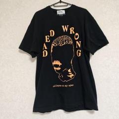 ペイント　シャツ　ブラック　レジェンダdoubletラフシモンズKIDILL 短丈ペイント黒シャツレジェンダdoubletラフシモンズKIDILL