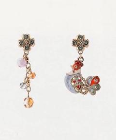 ANNA SUI ピアス　ニワトリ　2wayピアス　イースター限定　未使用 ANNA SUI ピアス 蝶モチーフ 2WAYピアス レディース : ZOZOTOWN