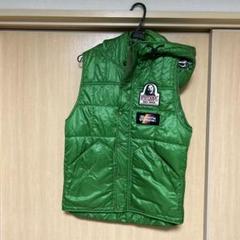 【中綿パンパン、保温性◎】HYSTERIC GLAMOURダウンベスト古着緑M. 2025年最新】Hysteric Glamour メンズ ベストの人気アイテム