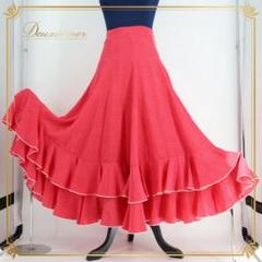フラメンコ衣装】ピンク Luisa ファルダ ペチコート スカート