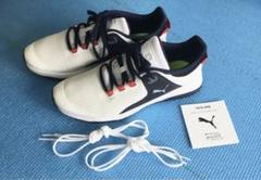 Puma Fusion ゴルフシューズ ホワイト/ネイビー