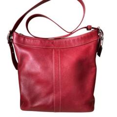 COACH コーチ ショルダーバッグ 肩掛け ユニセックス 赤 Red 9188