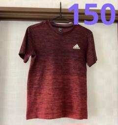 Adidas アディダス 男の子　150 半袖　ドライTシャツ レッド サッカー