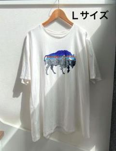 パタゴニア　メンズ　tシャツ Ｌサイズ　バッファロー