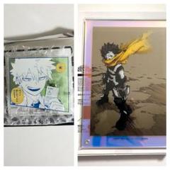 ヒロアカ　原画展　名言アクリルバッジコレクション　爆豪勝己　デク　アクリルボード ヒロアカ 原画展 名言アクリルバッジコレクション 爆豪勝己 デク