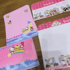 レア♡サンリオ♡キティ レトロ フラワー レターセット 全種類