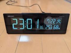 SEIKO 目覚まし時計 電波 デジタル DL305K