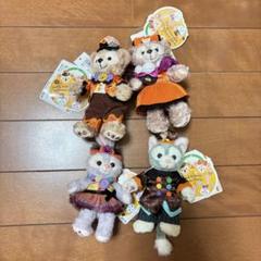 【新品未使用】ディズニー ダッフィー ハロウィン ぬいぐるみバッジ