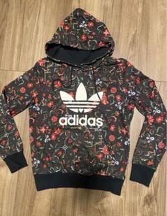 A様❤️A6617☆adidas originals☆BIGロゴかわいすぎパーカー - メルカリ
