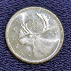 外国銀貨　貨幣セット　カナダ　1964年 カナダ 1964 カナディアンニッケル ビーバー - メルカリ