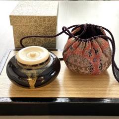 【茶道具】銘在り　茶入　仕覆　茶入　長緒　　☆美品☆ 茶道具】銘在り 茶入 仕覆 茶入 長緒 ☆美品☆ - メルカリ