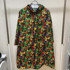 【新品】Columbia コロンビア ボタニカル柄 ポンチョ レインコート
