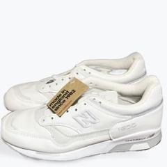 27 5cm 新品 ニューバランス M1500 WHI オールレザー イギリス製