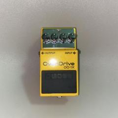 【美品】BOSS OD-1X【中古】 Boss OD-1 Overdrive 1980 Japan Vintage Pedal JRC4558D Silver