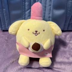 ポムポムプリン　おじゃる丸コラボ　マスコット