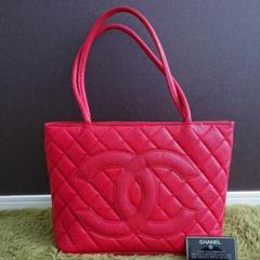 CHANEL★復刻トート★赤