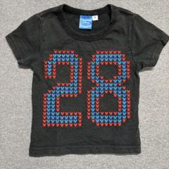 ミッキー Tシャツ 28 SMILE AND BE HAPPY