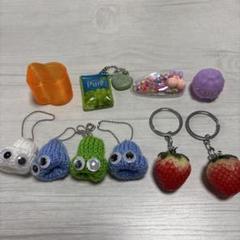 キャラクター付きストラップセット