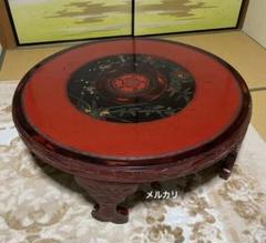 【再値下げ！】鎌倉彫 ちゃぶ台 昭和レトロ m76402921741_1.jpg?1742347436