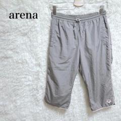 アリーナ　ハーフパンツ　M　裏メッシュ　M ウエストゴム 紐調整