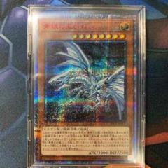 遊戯王 青眼の亜白龍 20th 美品