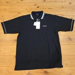 新品 BON GIOVANE ポロシャツ M 黒 デットストック