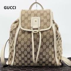 人気 GUCCI アビー GGキャンバス×レザー リュック 保存袋付き ブラウン 人気 GUCCI アビー GGキャンバス×レザー リュック 保存袋付き